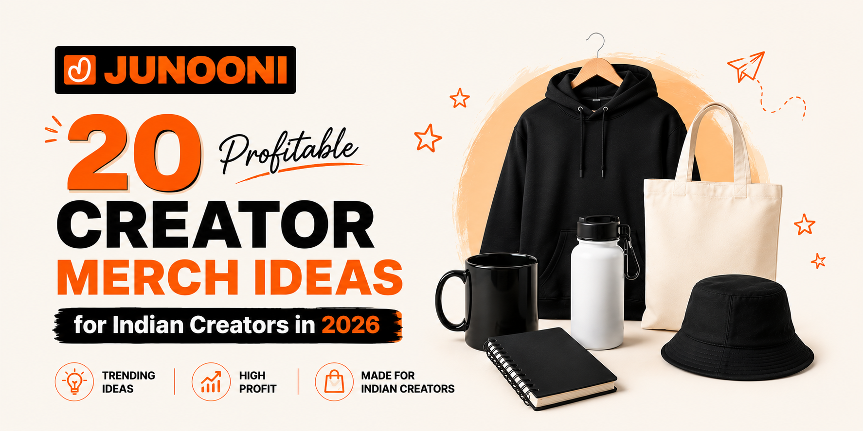 20 Profitable Creator Merch Ideas for Indian Creators