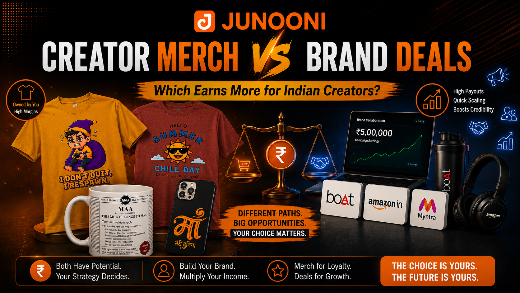 Creator Merch vs Brand Deals — Which Earns More?