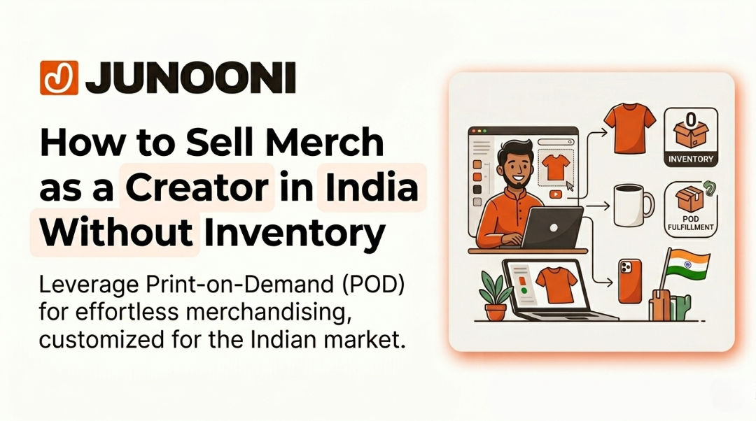 How to Sell Merch in India Without Inventory