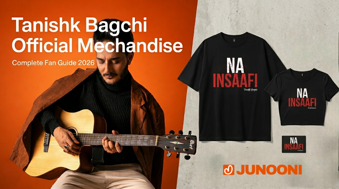Tanishk Bagchi Official Merchandise — Complete Fan Guide 2026 | JUNOONI