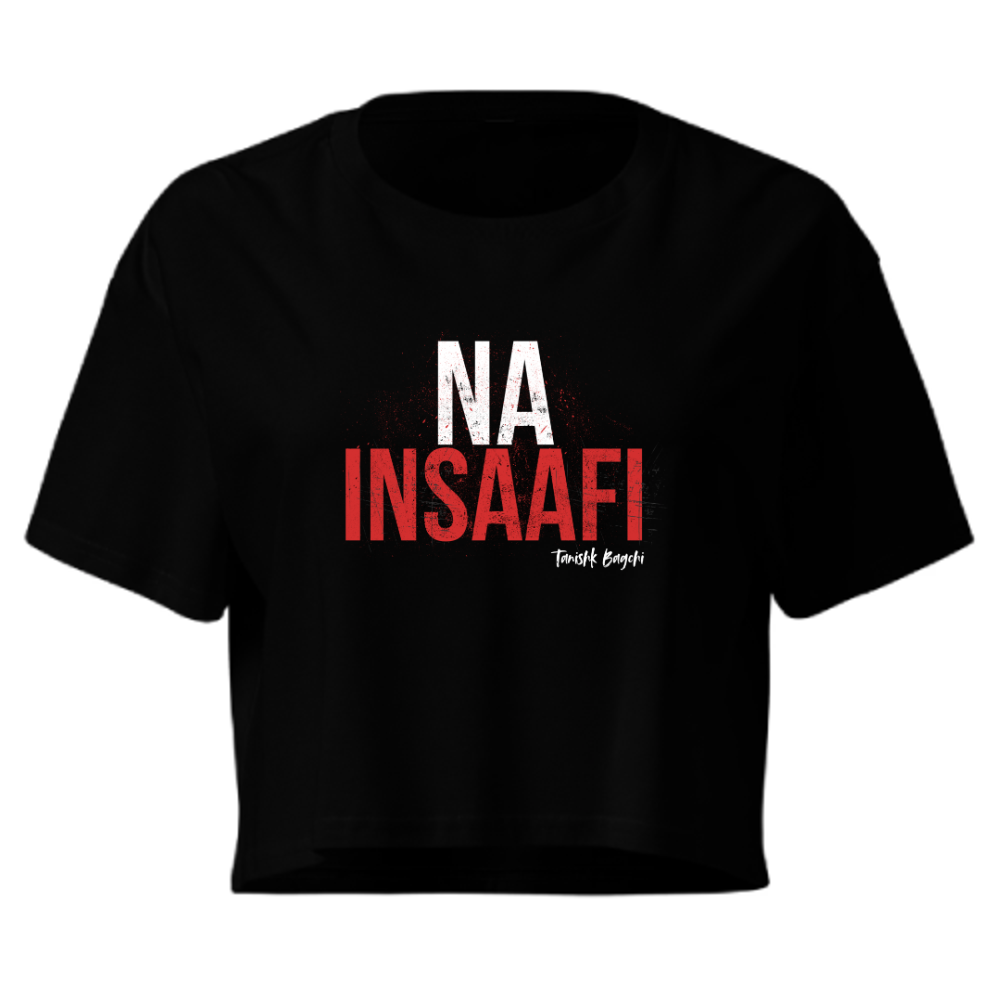 NA INSAAFI Crop Top