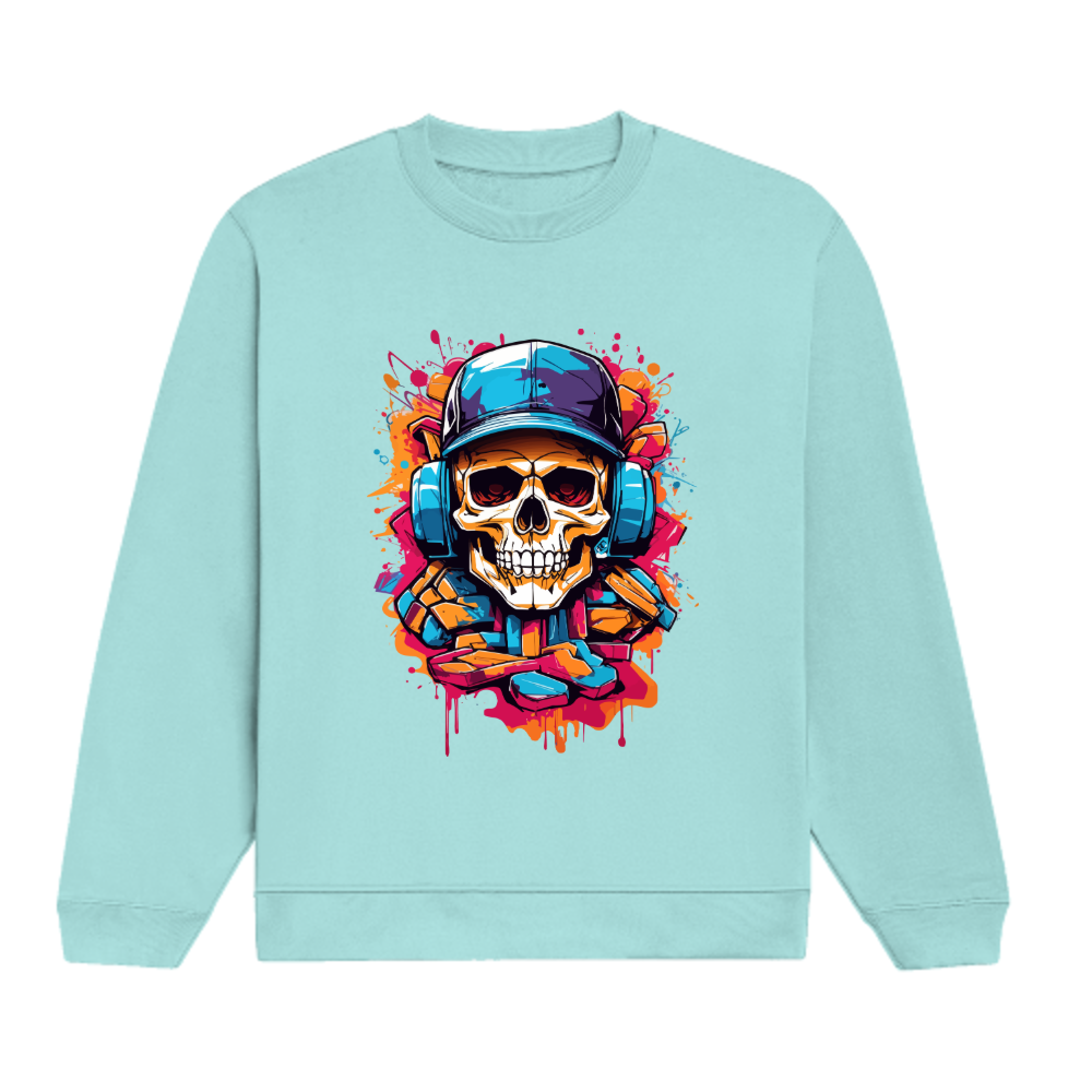 #BTJ Street Skull — Rise Beyond Noise Sweatshirt